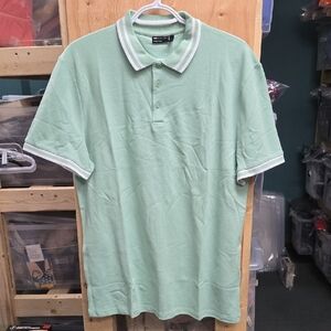 ASOS Size L Mint Green Polo Shirt